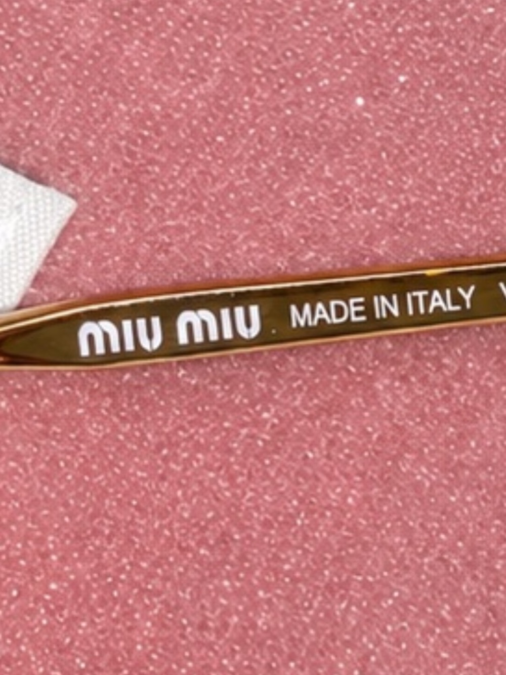 Miu Miu VMU04O Cat-Eye Havana Glasses 52-17-101 NWOT - Picture 7 of 11